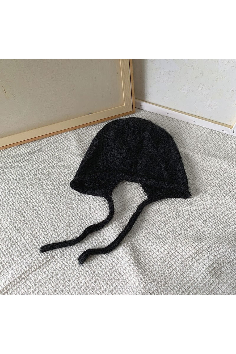 Y2k Checkerboard Lei Feng Ear Warmer Cap