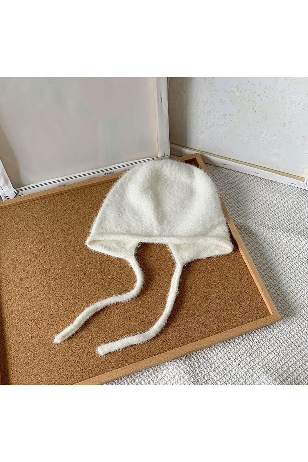 Y2k Checkerboard Lei Feng Ear Warmer Cap