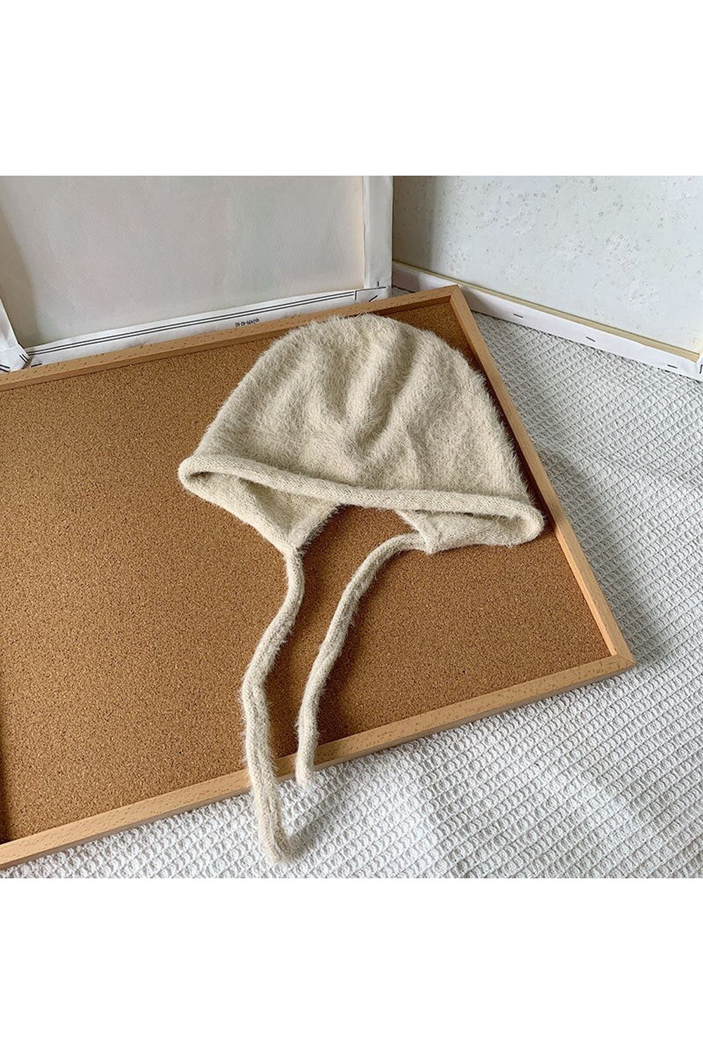 Y2k Checkerboard Lei Feng Ear Warmer Cap