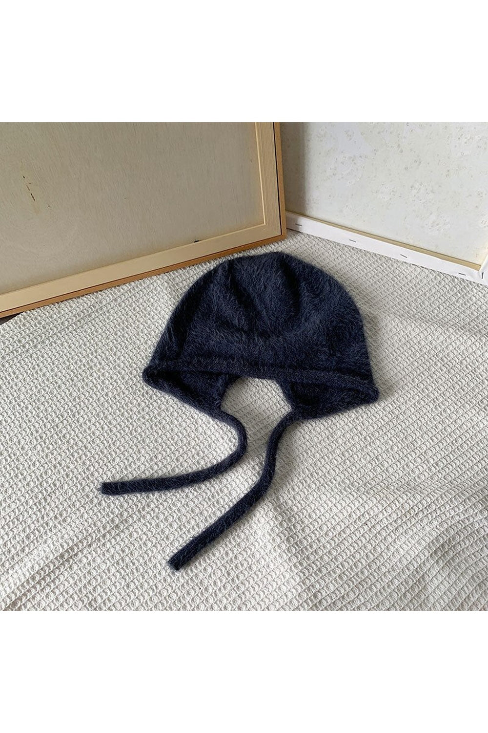 Y2k Checkerboard Lei Feng Ear Warmer Cap