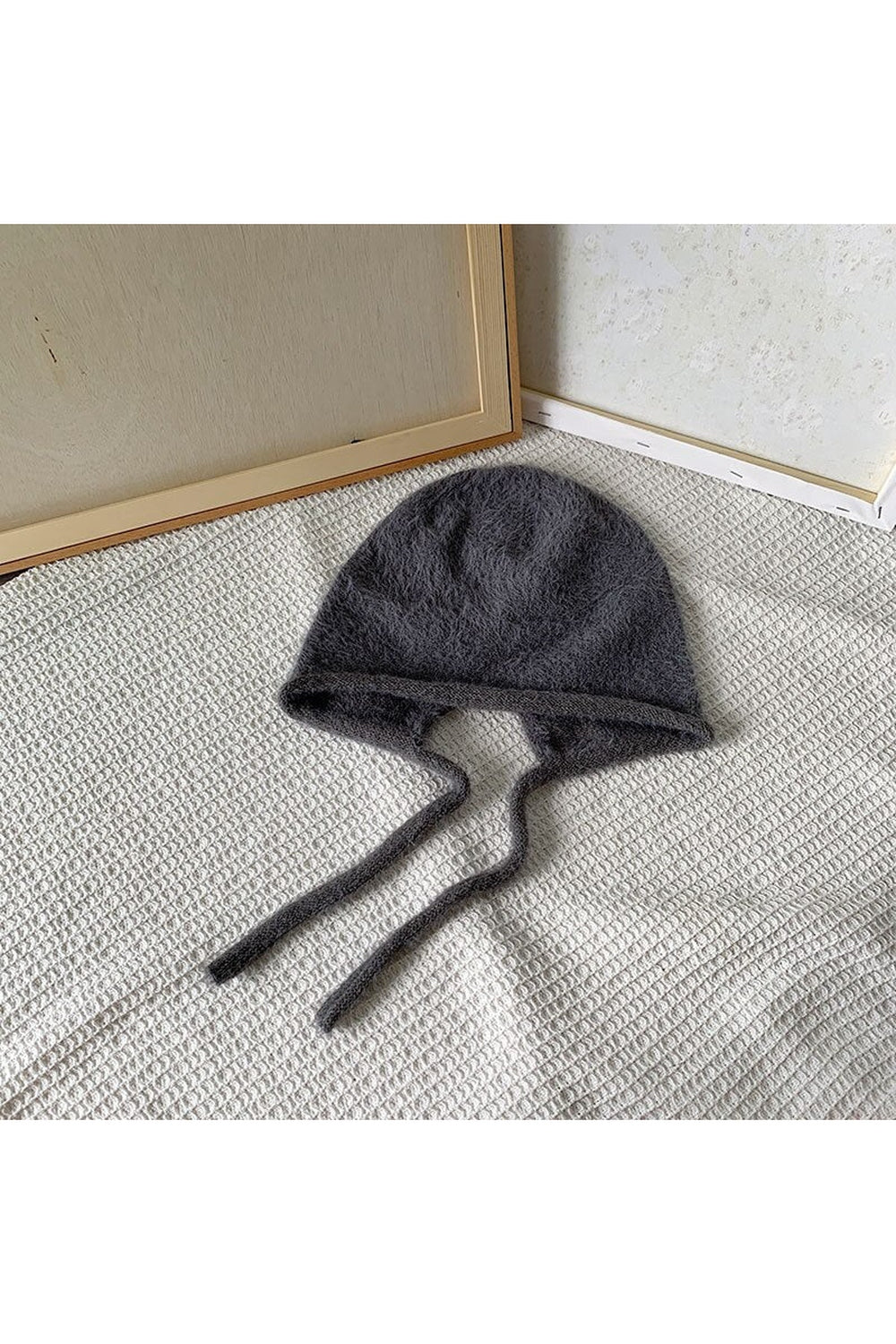 Y2k Checkerboard Lei Feng Ear Warmer Cap