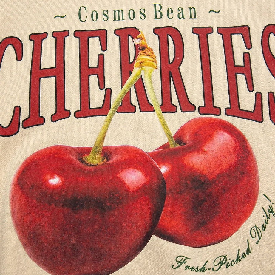 Y2k Cherries Print Harajuku Hoodie