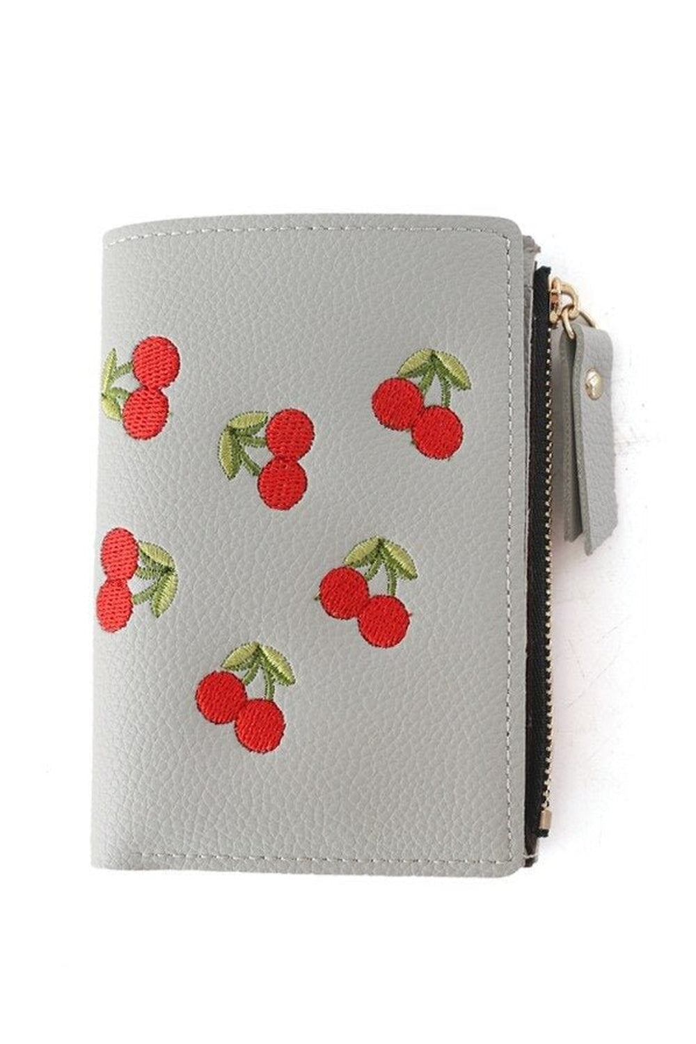 Y2k Cherry Embroidered Wallet