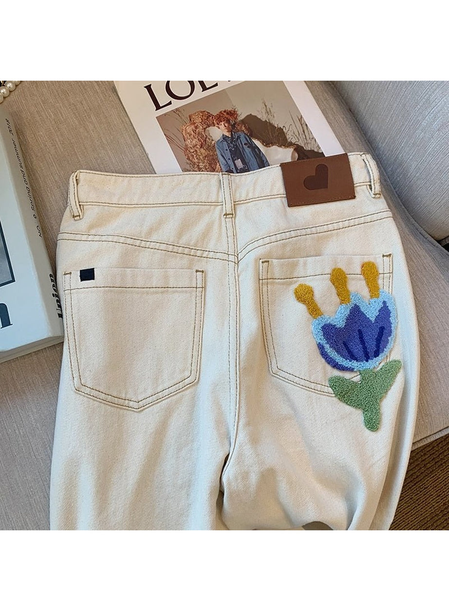 Y2k Chic High Waist Indie Jeans