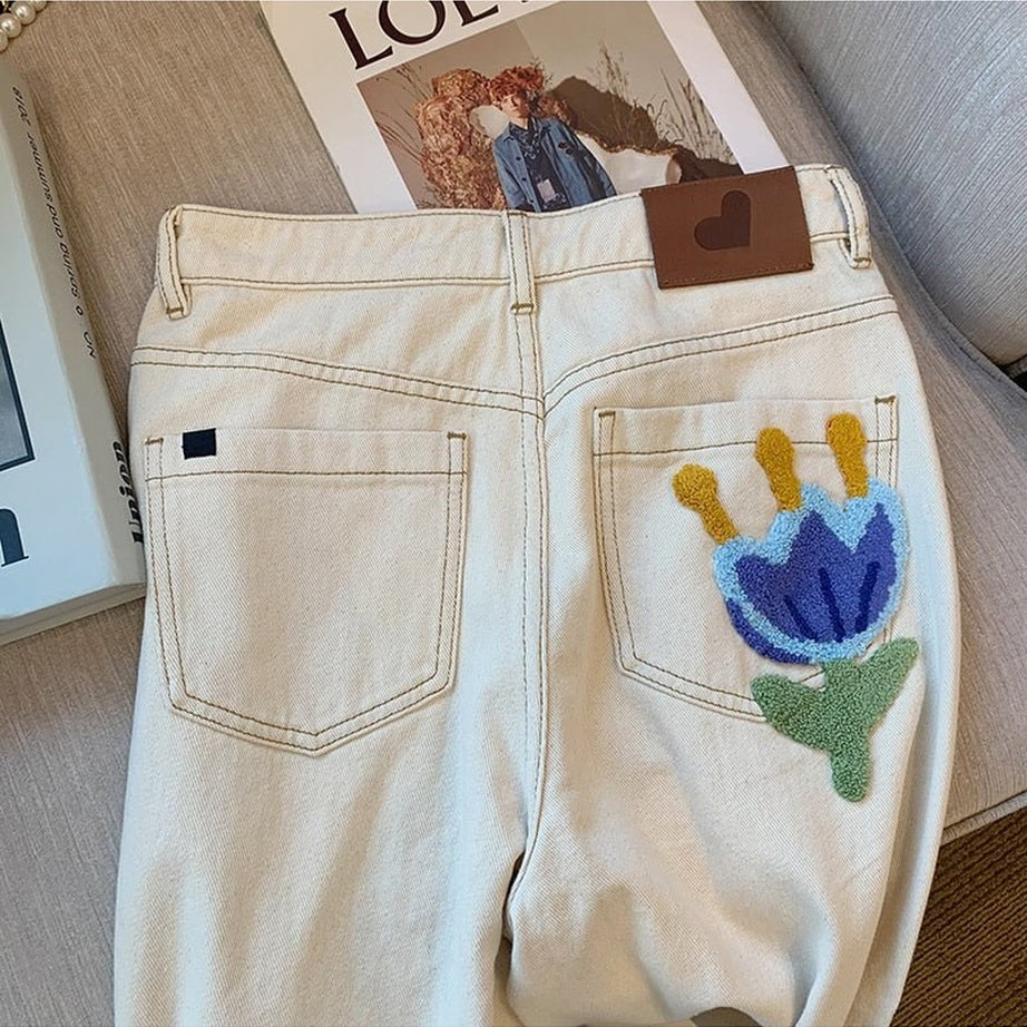 Y2k Chic High Waist Indie Jeans