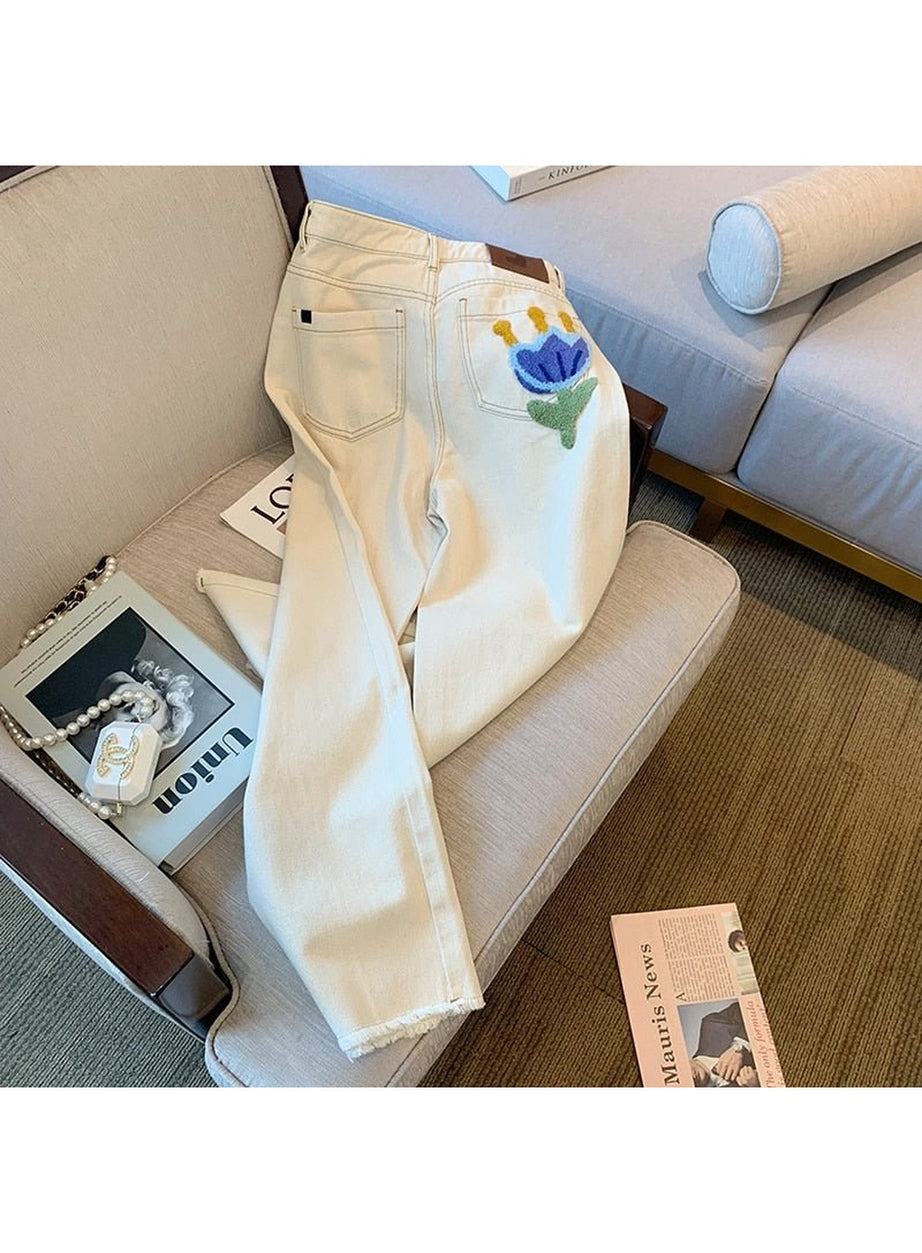 Y2k Chic High Waist Indie Jeans