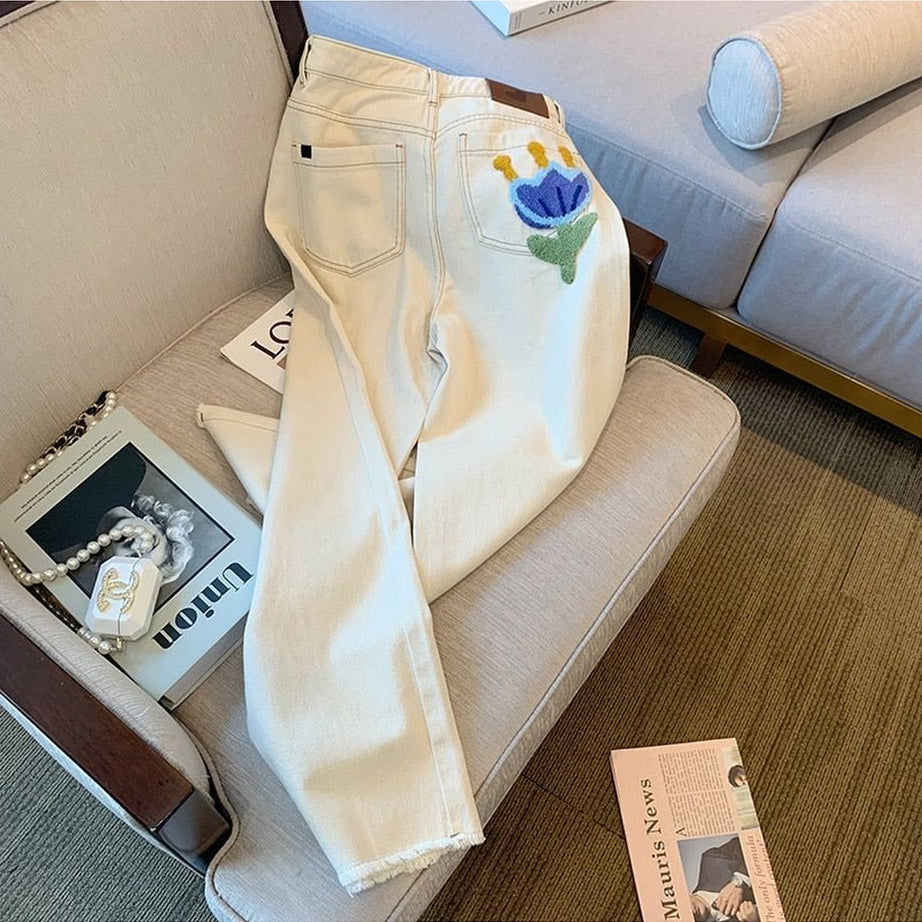 Y2k Chic High Waist Indie Jeans