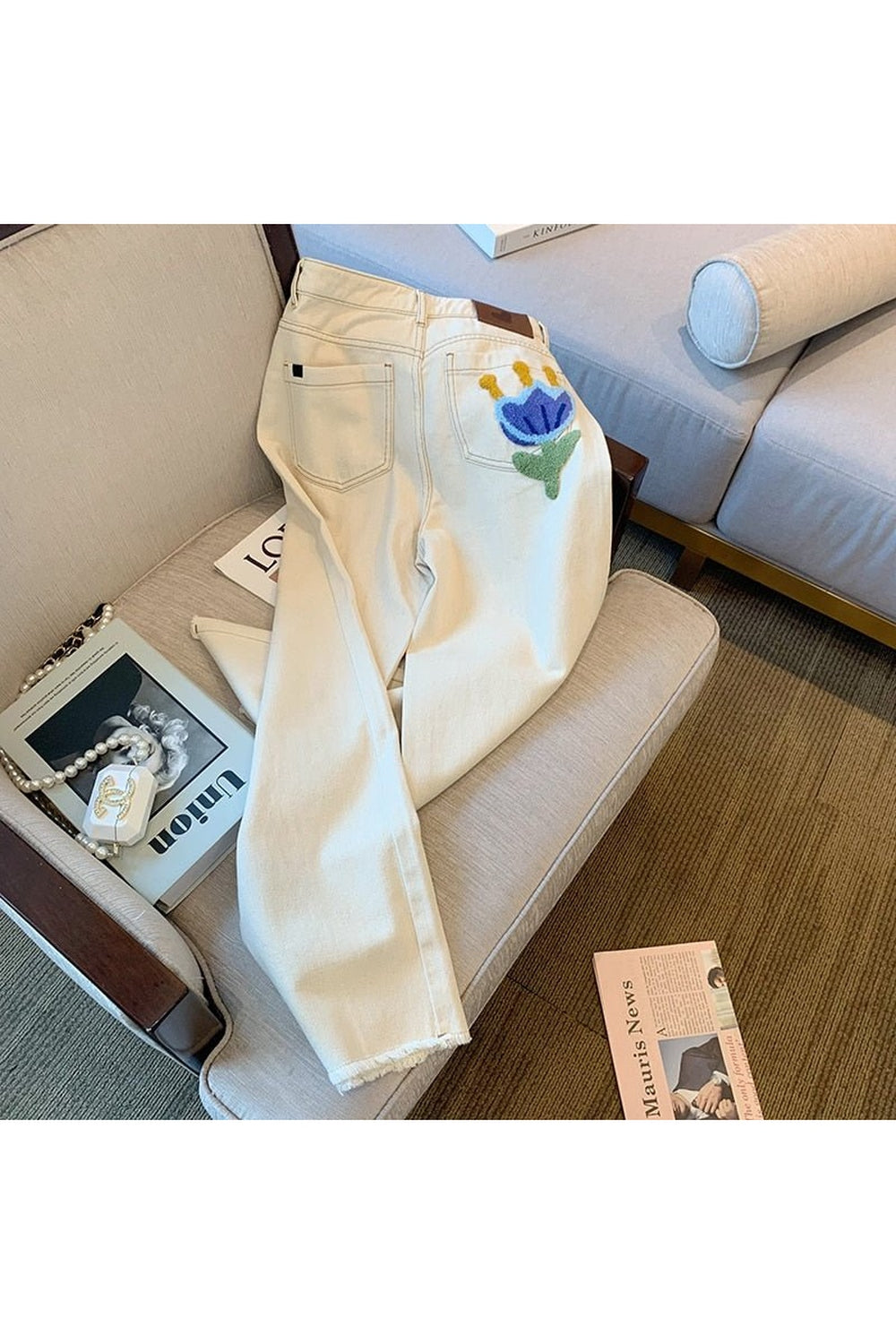 Y2k Chic High Waist Indie Jeans