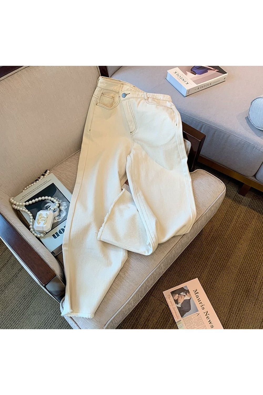 Y2k Chic High Waist Indie Jeans