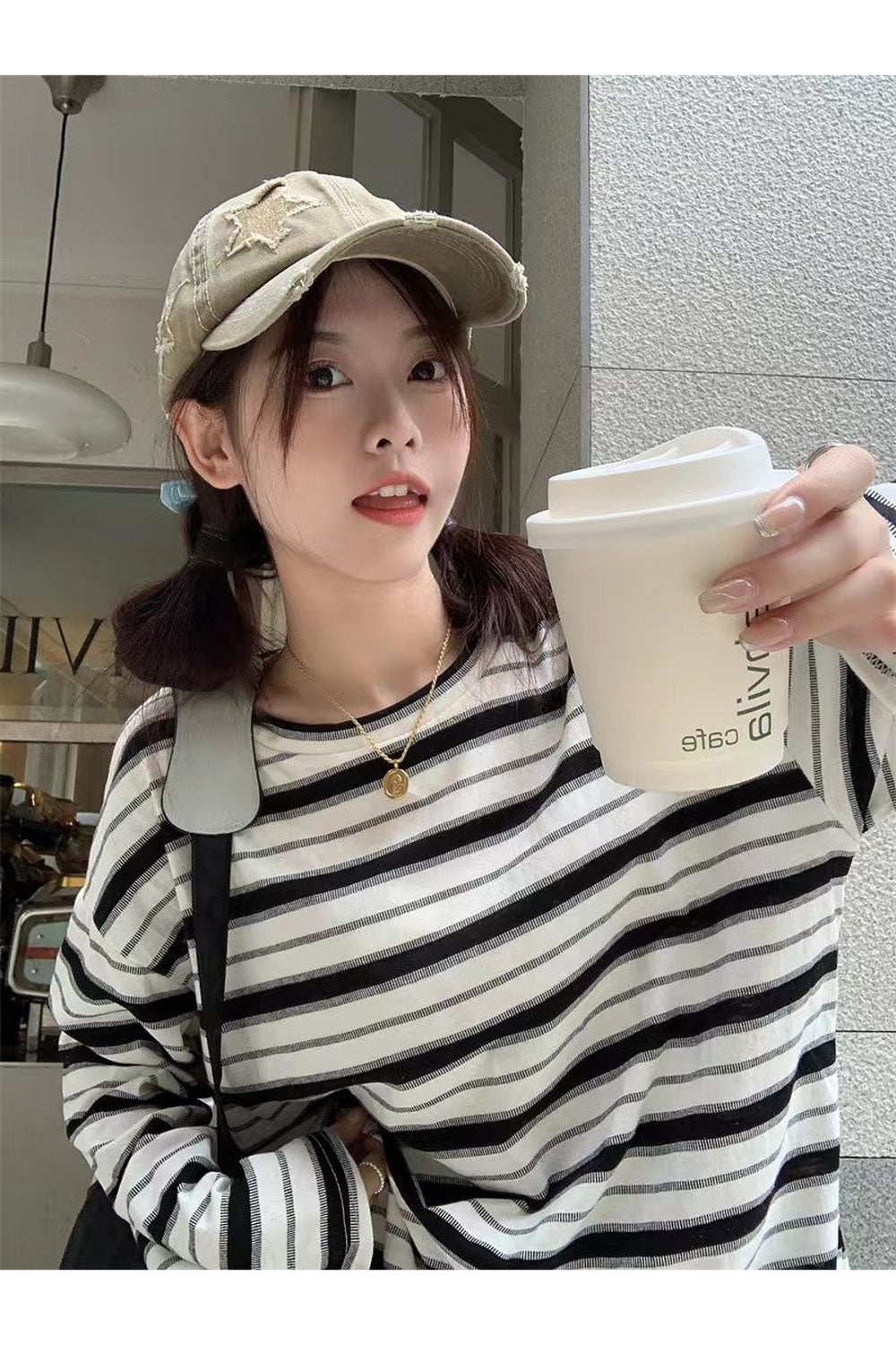 Y2k Chic Striped Unisex Long Sleeve T-shirt