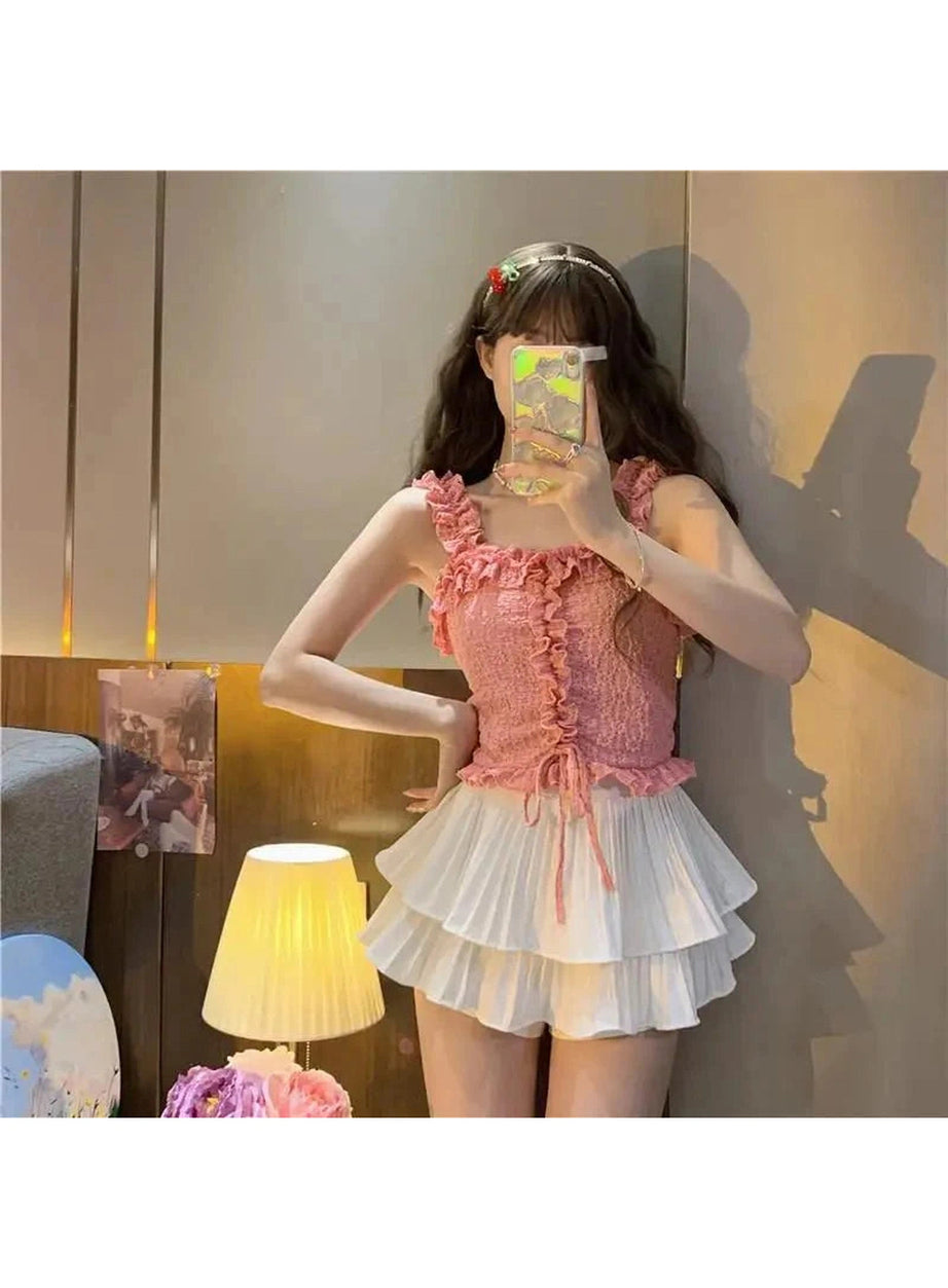 Y2k Chic Summer Crop Top