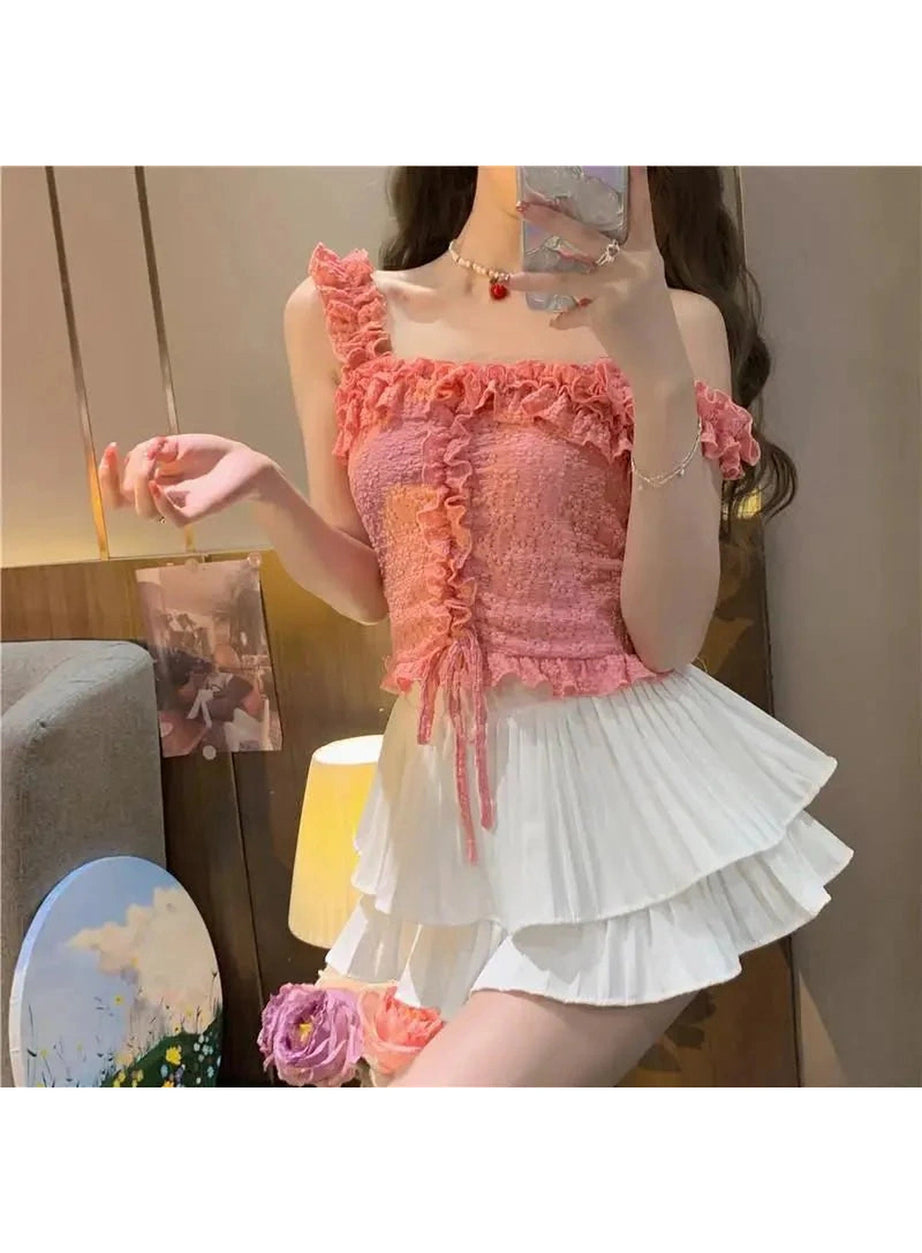 Y2k Chic Summer Crop Top