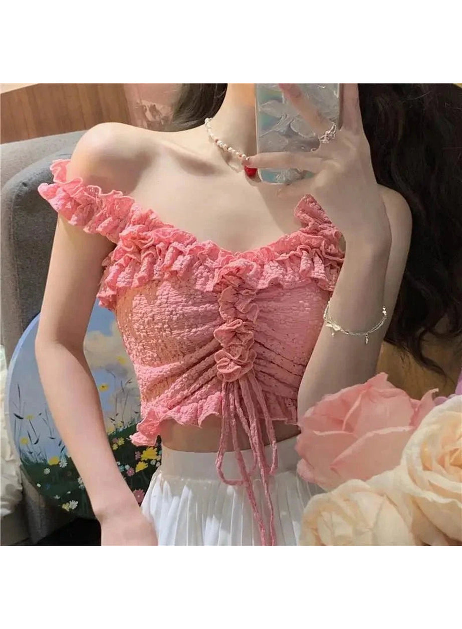 Y2k Chic Summer Crop Top