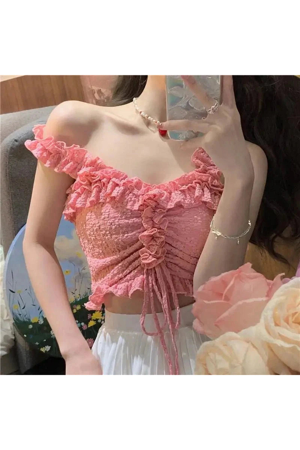 Y2k Chic Summer Crop Top