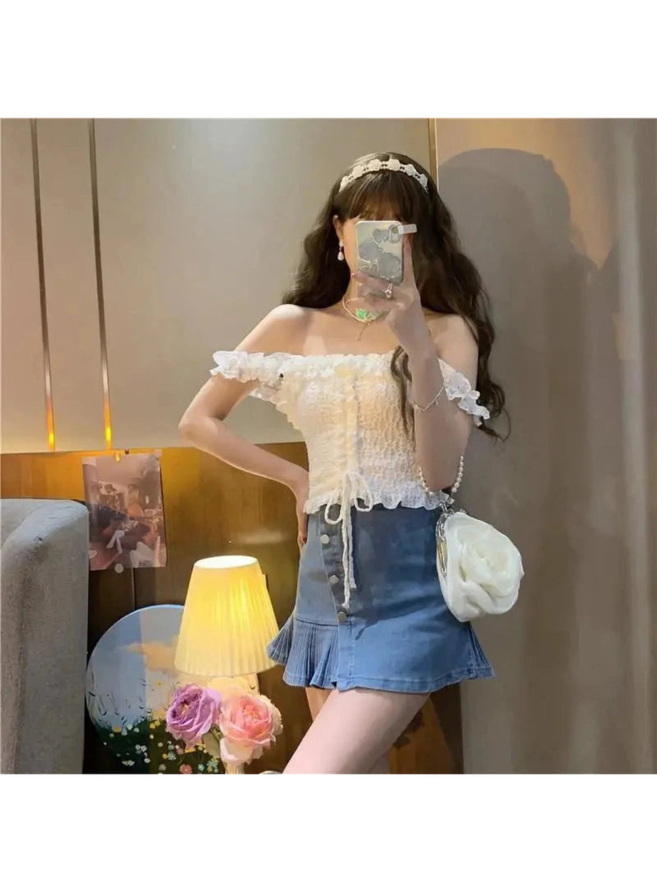 Y2k Chic Summer Crop Top