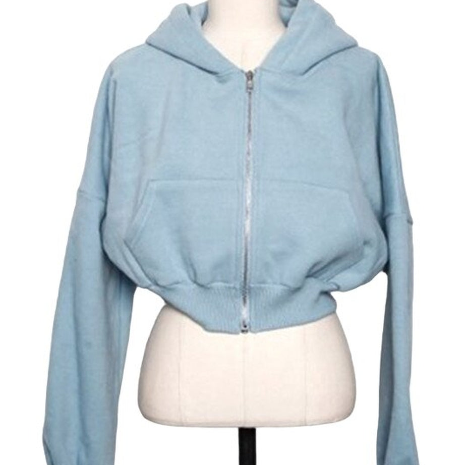 Y2k Chic Zip Up Hoodie