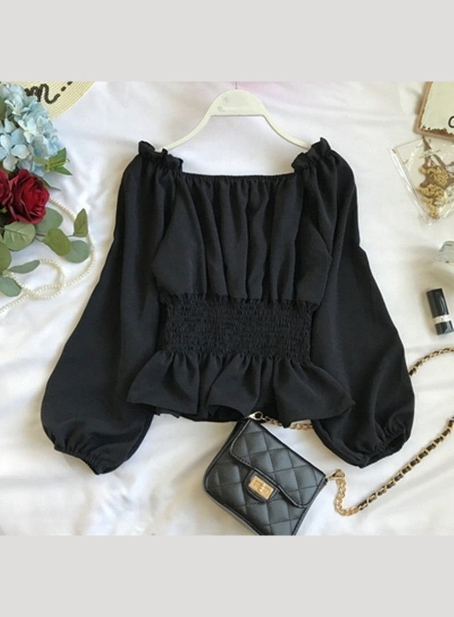 Y2k Chiffon Fashion Blouse