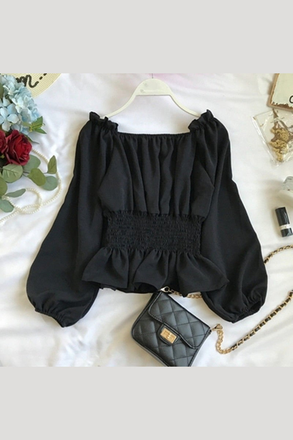Y2k Chiffon Fashion Blouse