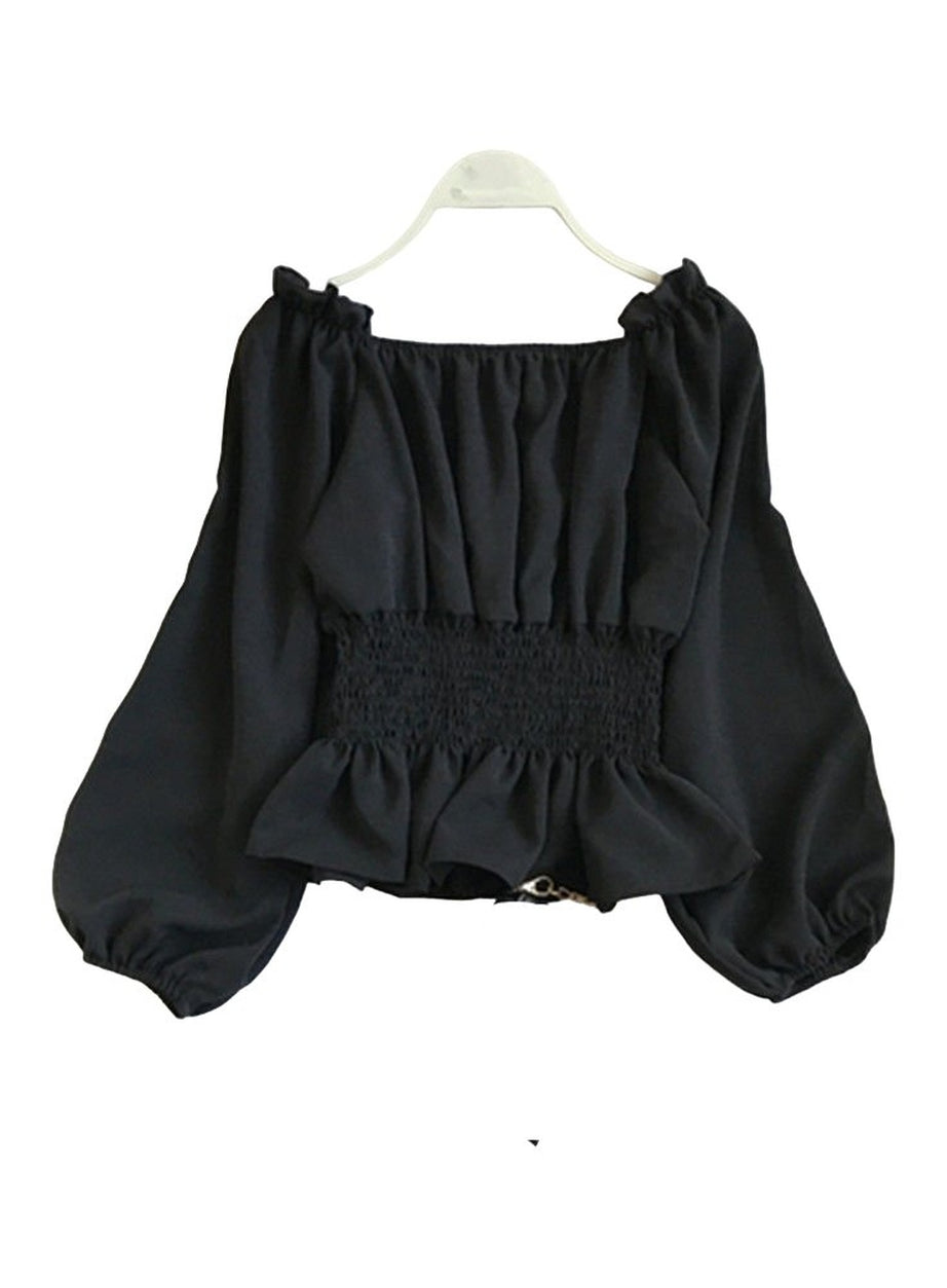 Y2k Chiffon Fashion Blouse