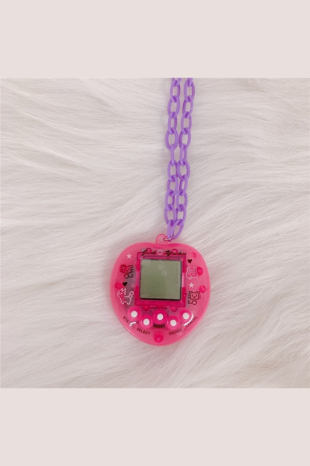 Y2k Childlike Tamagotchi Necklace