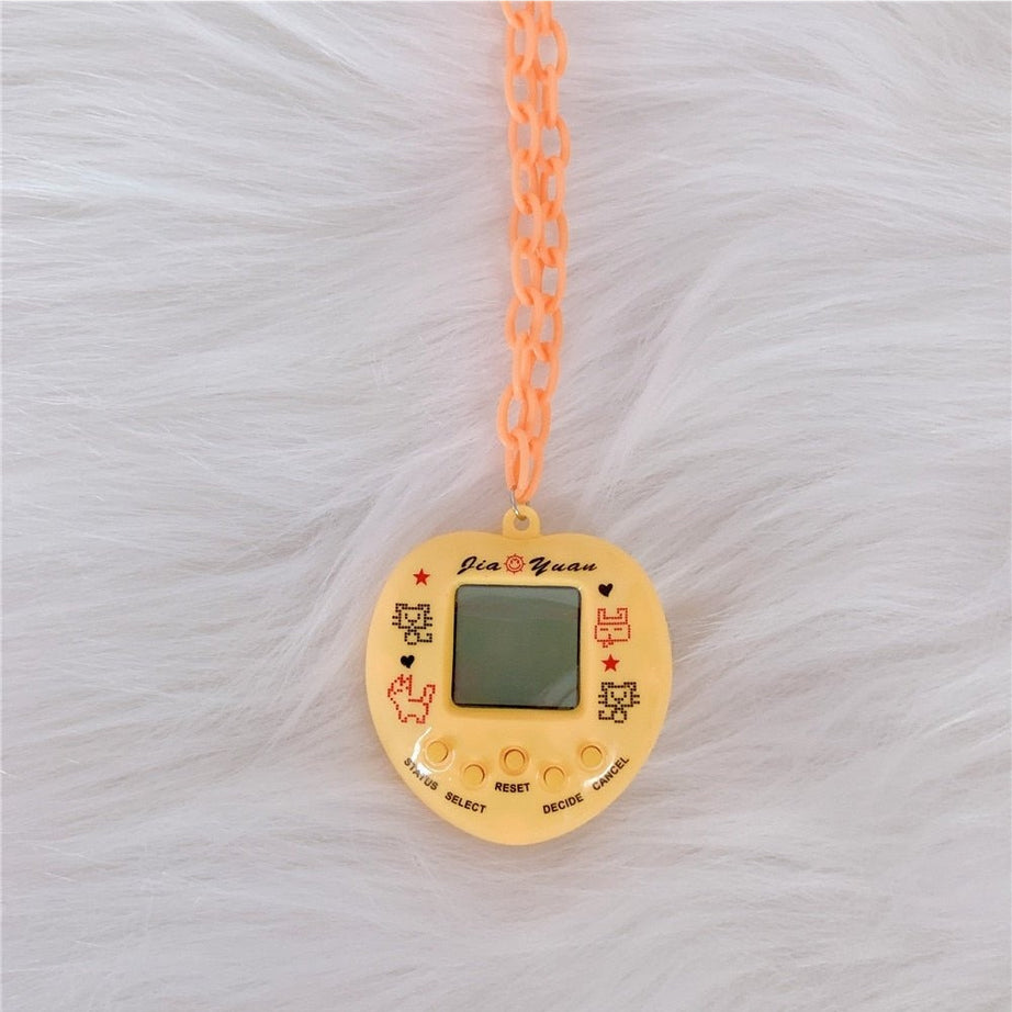 Y2k Childlike Tamagotchi Necklace