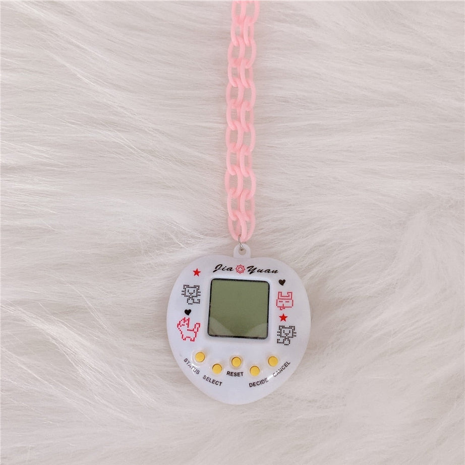Y2k Childlike Tamagotchi Necklace