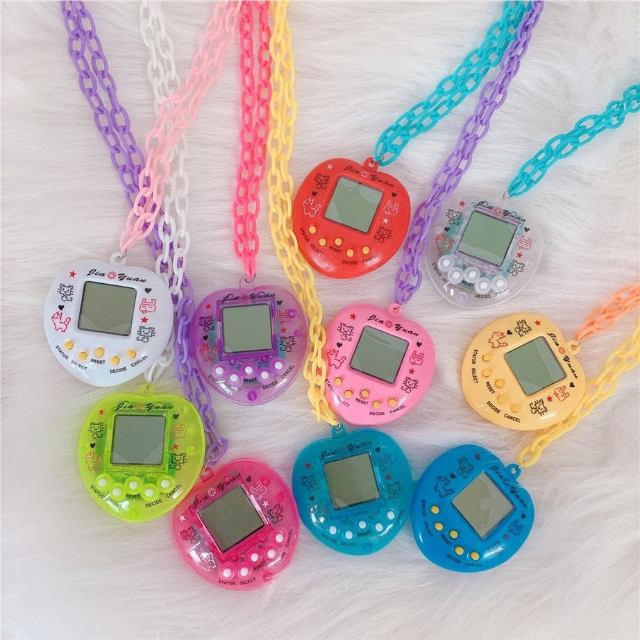 Y2k Childlike Tamagotchi Necklace