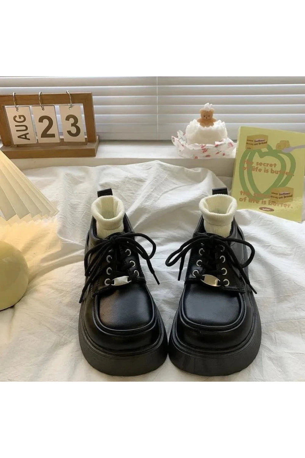 Y2k Chocolate Chunky Platform Shoes