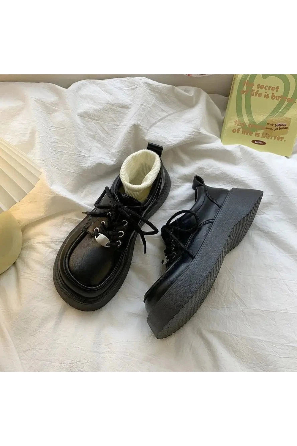 Y2k Chocolate Chunky Platform Shoes