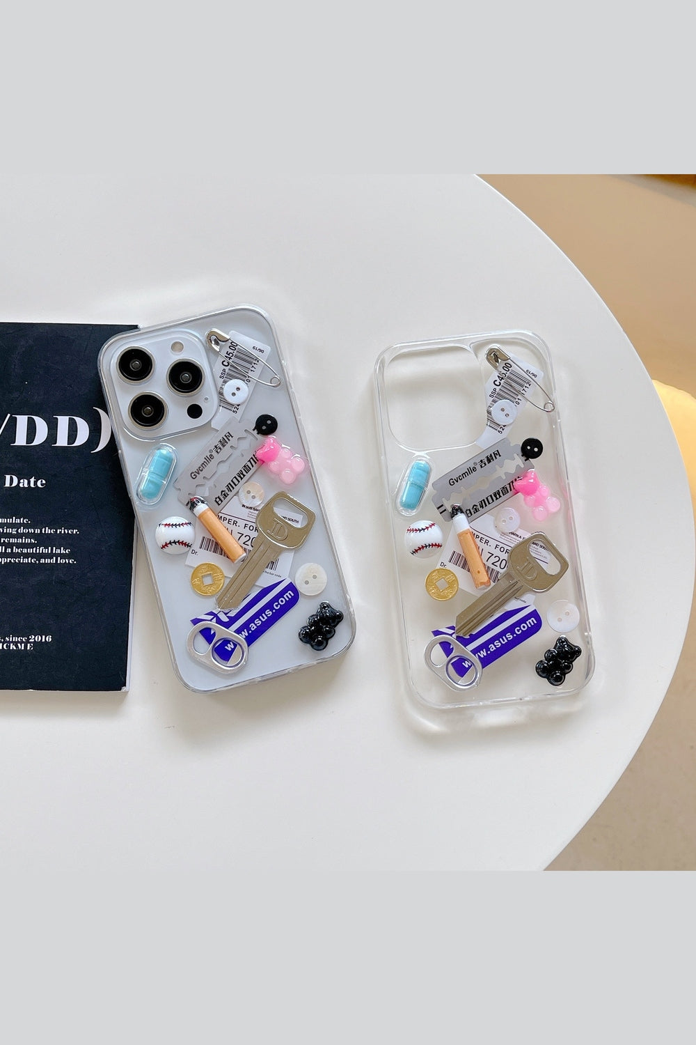 Y2k Cigarette & Knife iPhone Case