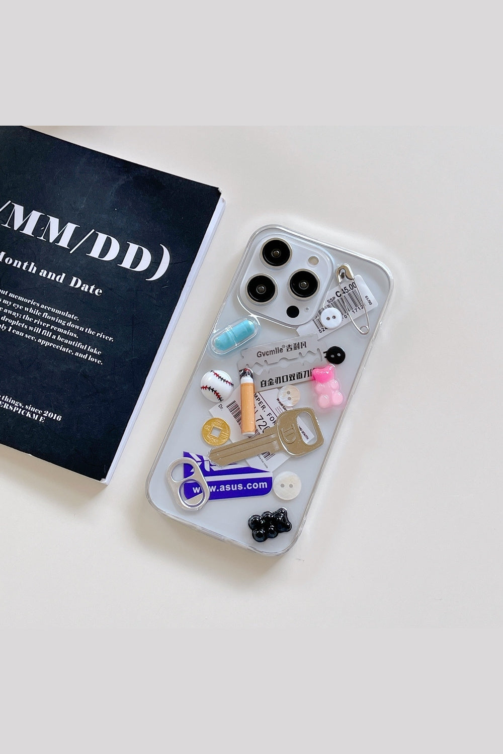 Y2k Cigarette & Knife iPhone Case