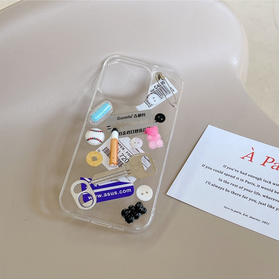 Y2k Cigarette & Knife iPhone Case