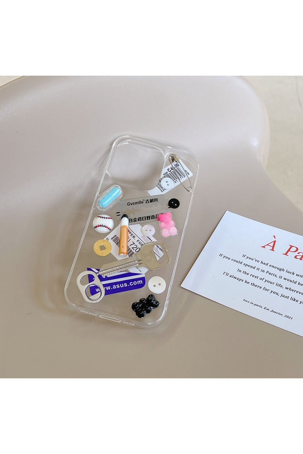 Y2k Cigarette & Knife iPhone Case