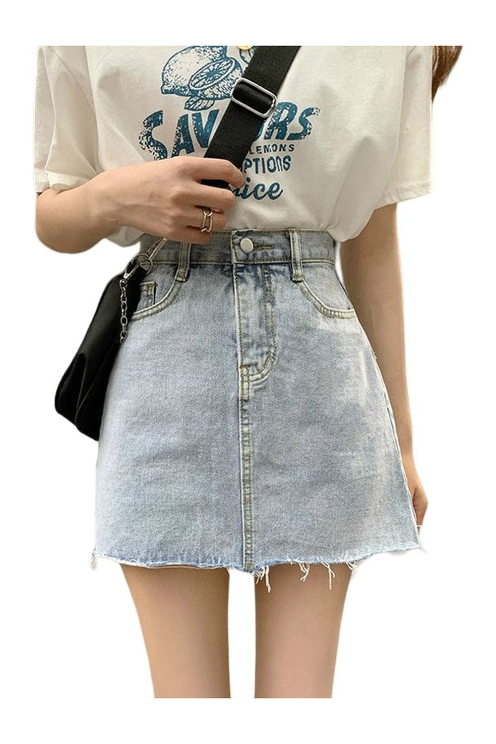 Y2k Classic Denim Mini Skirt