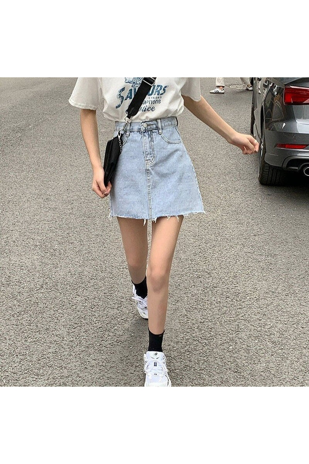 Y2k Classic Denim Mini Skirt