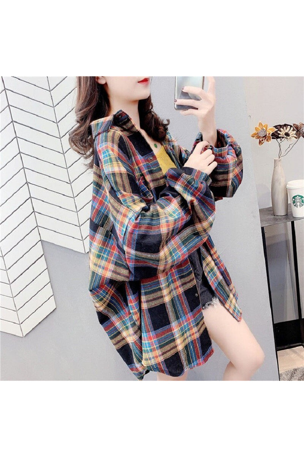 Y2k Classic Loose Shirt