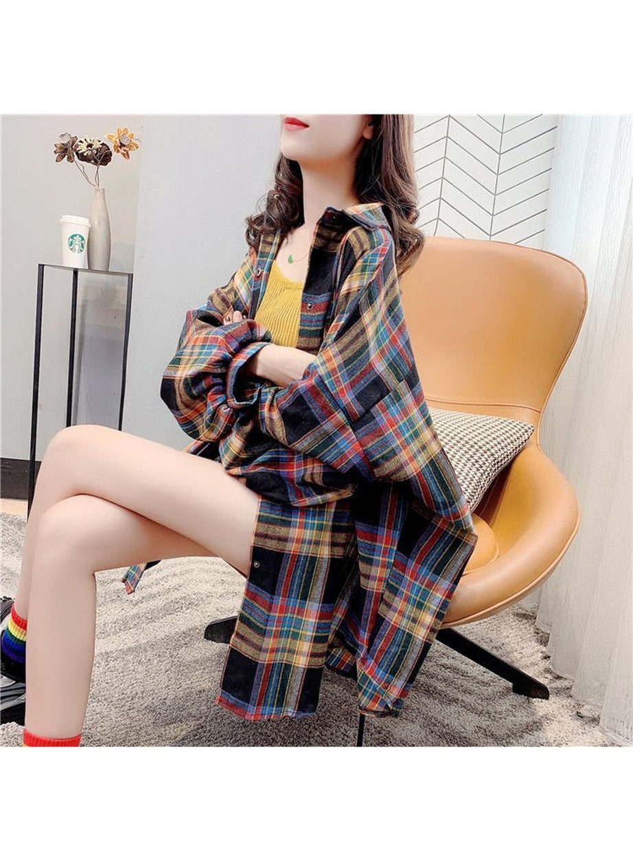 Y2k Classic Loose Shirt