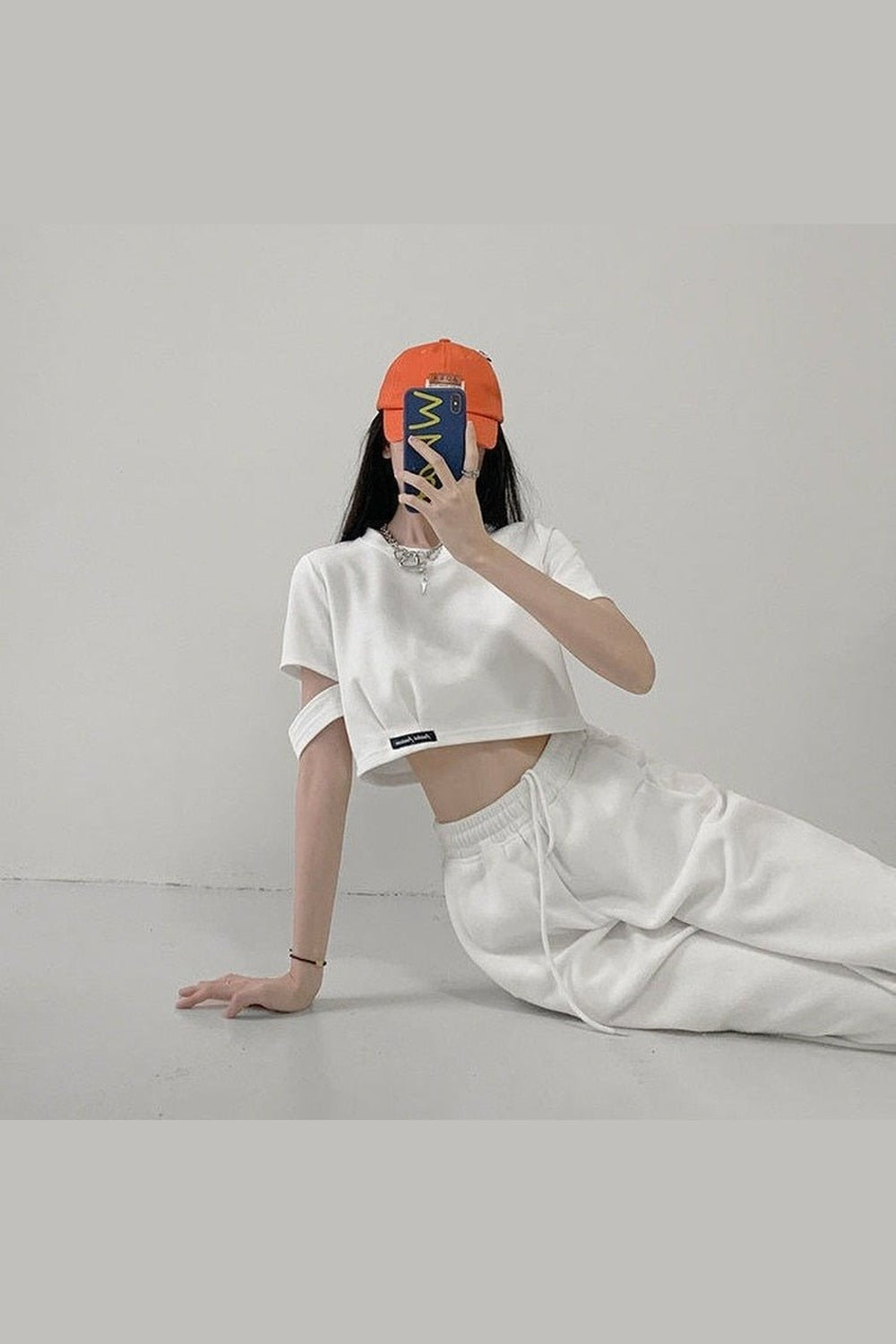 Y2k Clean Girl Summer Crop Top