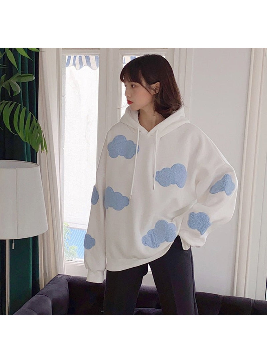 Y2k Clouds hoodie