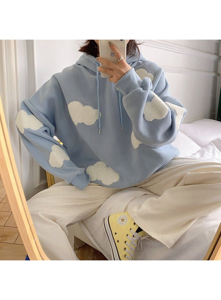 Y2k Clouds hoodie