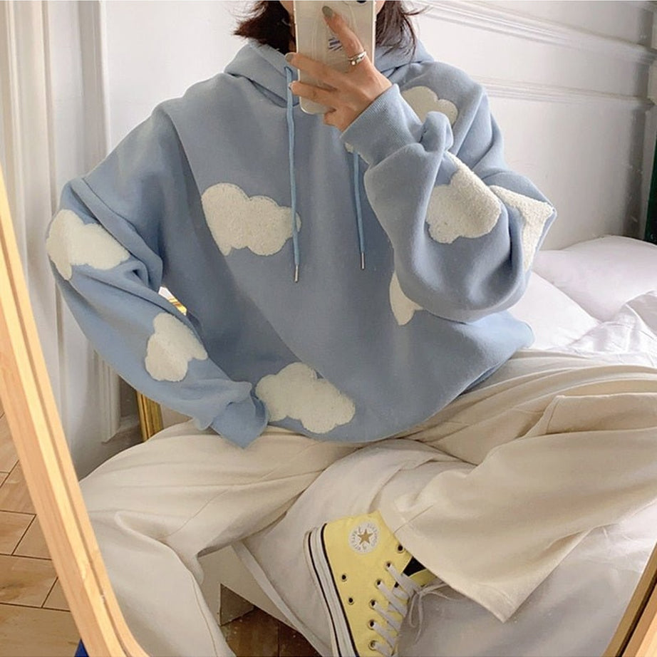 Y2k Clouds hoodie