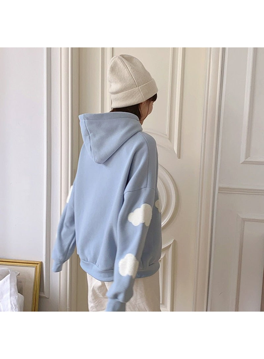 Y2k Clouds hoodie