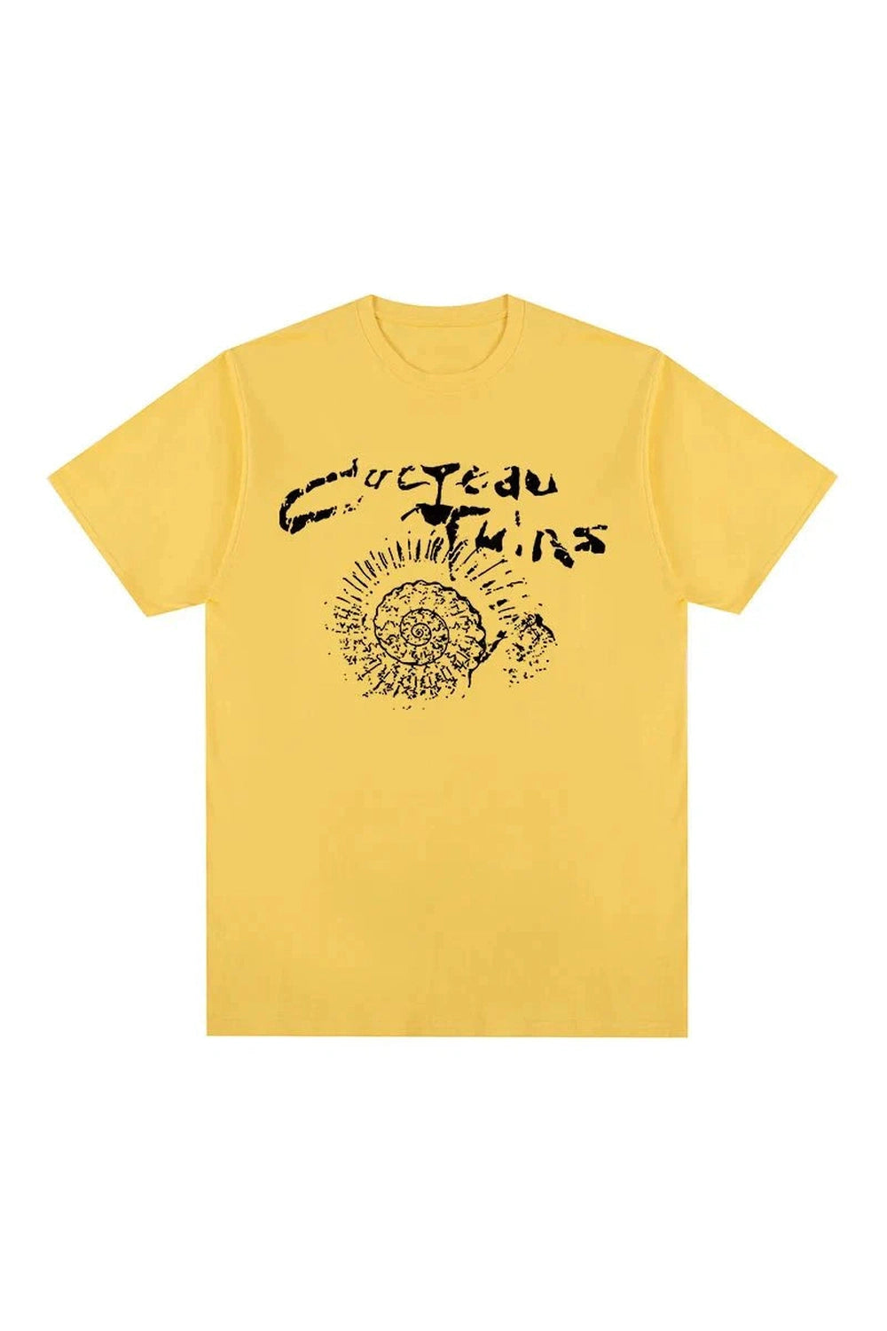 Y2k Cocteau Twins Cotton Graphic T-shirt