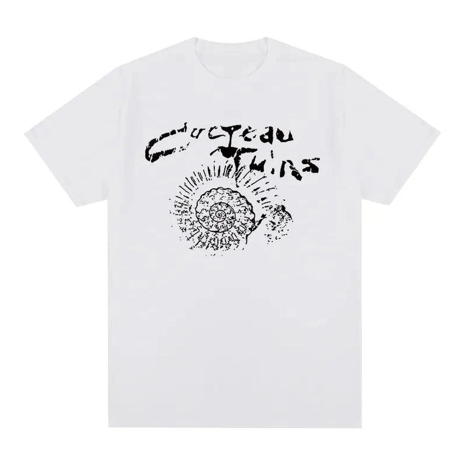 Y2k Cocteau Twins Cotton Graphic T-shirt