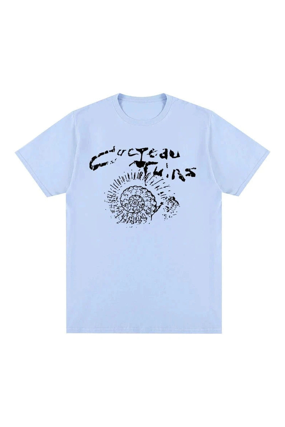 Y2k Cocteau Twins Cotton Graphic T-shirt