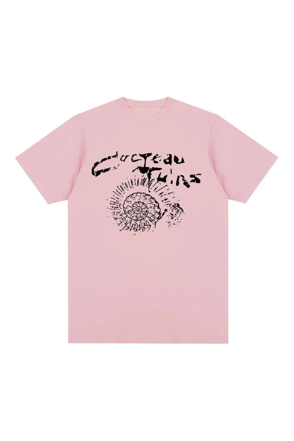 Y2k Cocteau Twins Cotton Graphic T-shirt