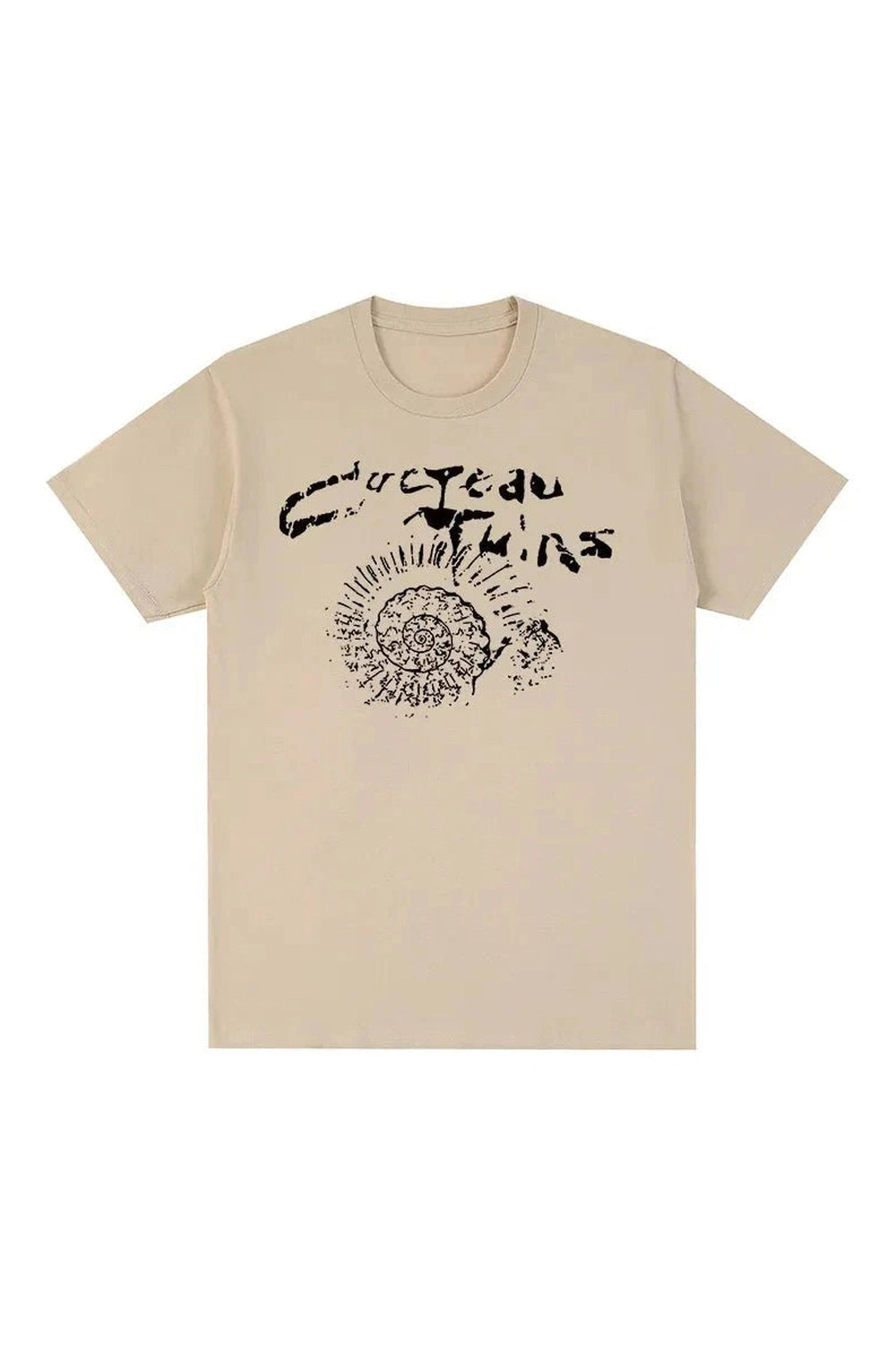 Y2k Cocteau Twins Cotton Graphic T-shirt