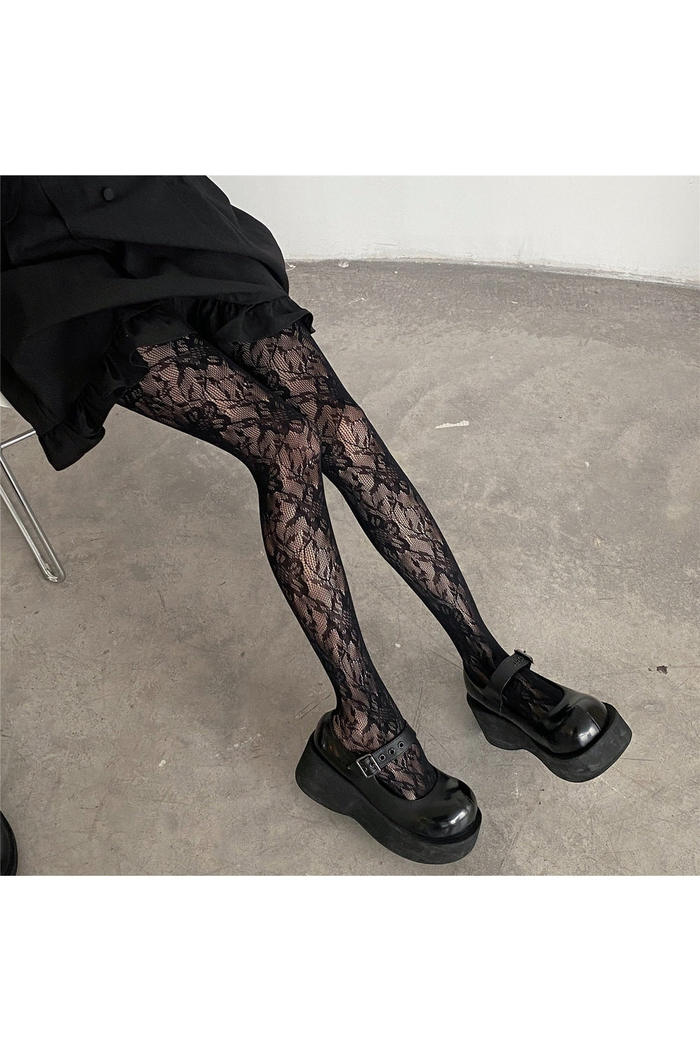 Y2k Colored fishnet stockings