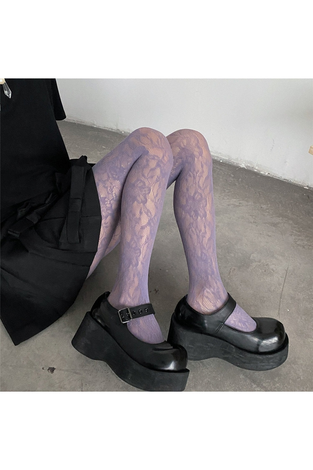 Y2k Colored fishnet stockings