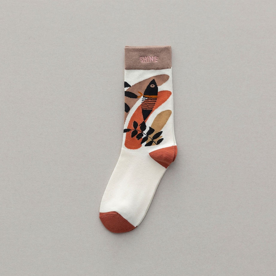 Y2k Colorful Cartoon Creative Socks